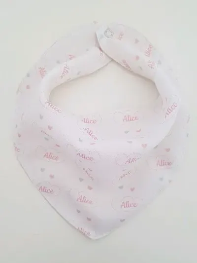 Babador bandana chuva de amor - artesanato de Innovare Studio