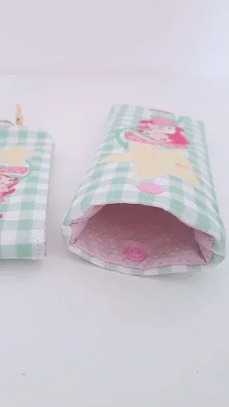 Kit porta óculos e chaveiro - artesanato de Innovare Studio