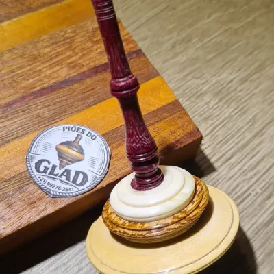 Piões de dedo - artesanato de PIÕES DO GLAD