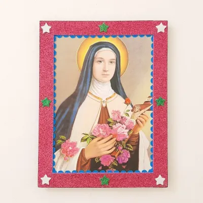 poster Retrô Santa Terezinha - artesanato de Estudio Bananeira