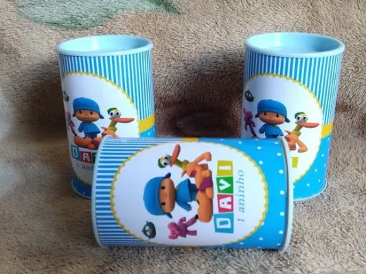 Cofres Pocoyo Personalizados - artesanato de Mi Papelaria Criativa