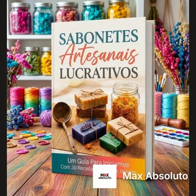 Sabonetes Artesanais Lucrativos - artesanato de Max Absoluto