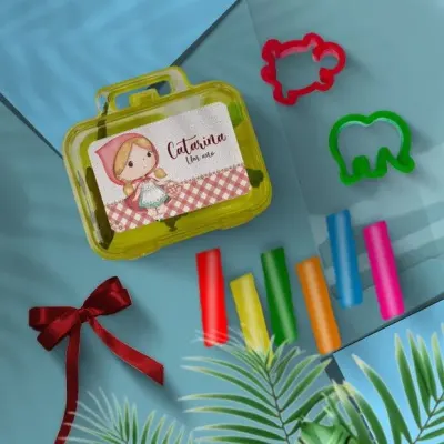 Mini Maleta - Chapeuzinho Vermelho Personalizada - artesanato de Mi Papelaria Criativa