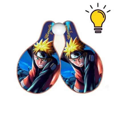 Raquete Ping Pong - Naruto - artesanato de Mi Papelaria Criativa