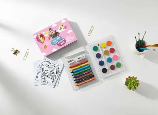 Estojo de Pintura Mundo Bita Personalizado - artesanato de Mi Papelaria Criativa