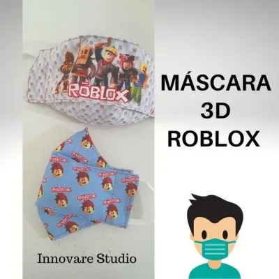 MÁSCARA DE PROTEÇÃO PERSONALIZADA - artesanato de Innovare Studio