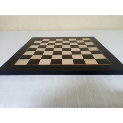 Tabuleiro de Xadrez Tradicional Black Wood Médio