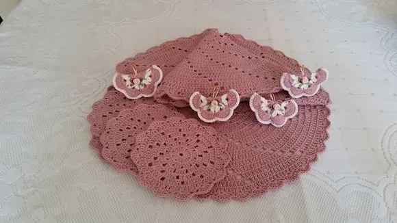 Kit Souplast Espiral Rosa Antigo 12 Peças Rosa Antigo - artesanato de Mari Crochê feito com carinho!