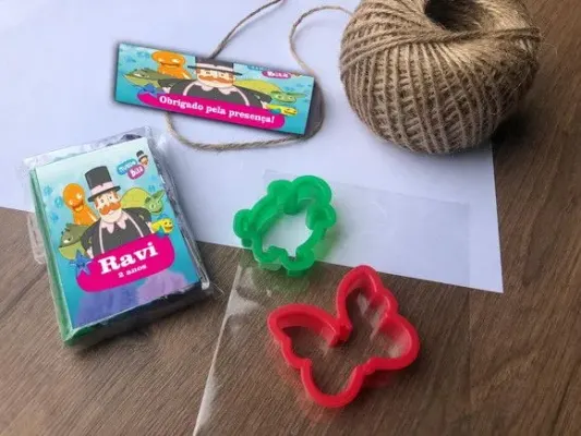 Massinha Modelar Mundo Bita Personalizada - artesanato de Mi Papelaria Criativa