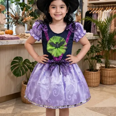 Bruxinha Halloween infantil - artesanato de Ateliê Sonhos e Fantasia