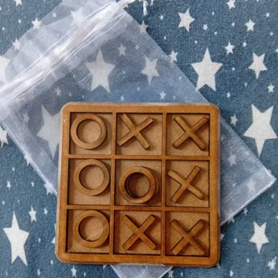 Brincadeira Jogo da Velha pacote com 10 pç. - artesanato de RR Artesanatos