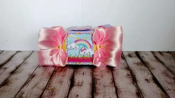 Caixa Bala Chuva De Amor - artesanato de Fina Essência Papelaria Personalizada