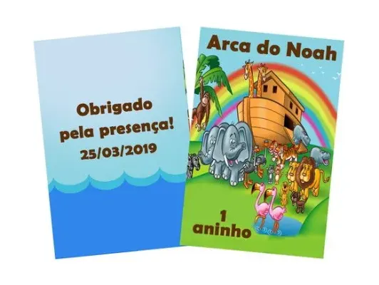 Revista para colorir arca de noé 14x10 - artesanato de PAPCRIE