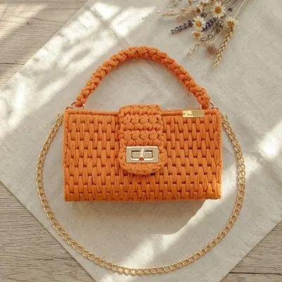 Bolsa Julia - artesanato de Essencial Dani