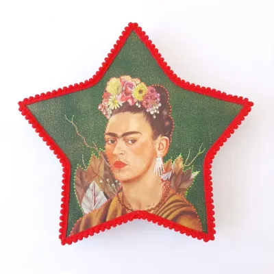 Quadro Box Frida 1 - artesanato de Estudio Bananeira