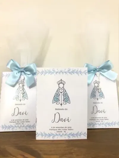Livro de orações luxo com foto para batismo - artesanato de Fina Essência Papelaria Personalizada