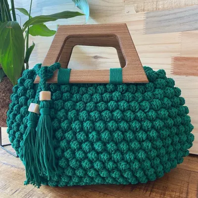 Bolsa Si - artesanato de Ateliê Fabi Souza