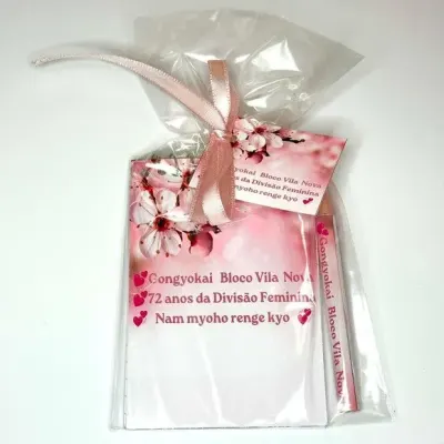 Bloquinho Floral Personalizado - artesanato de Mi Papelaria Criativa