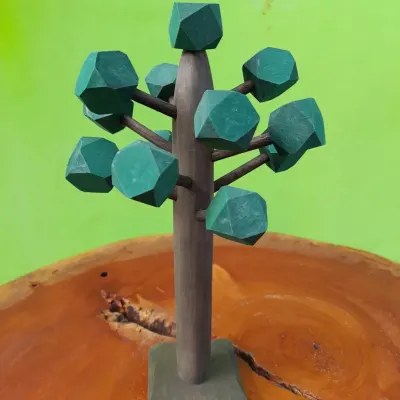 Araucaria de madeira - artesanato de ArtePol