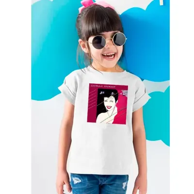 Camiseta infantil Duran Duran, Rio estampa 100% algodão - artesanato de Lado B Rock Camisetas