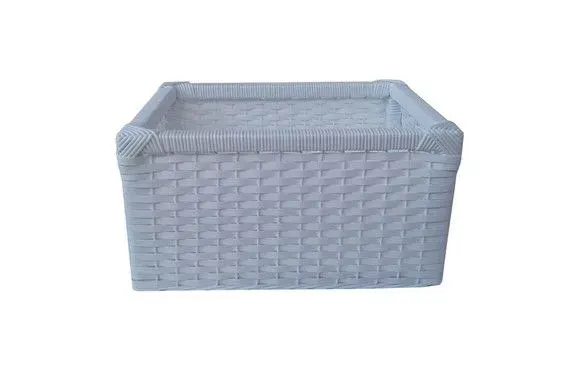 Kit 9 Cestos Organizadores Branco - artesanato de Mundo Urbano