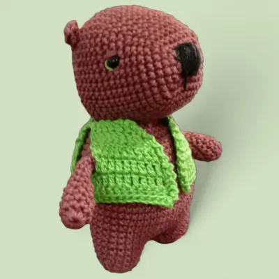 capivara colete - artesanato de Ateliê Lu Ribeiro