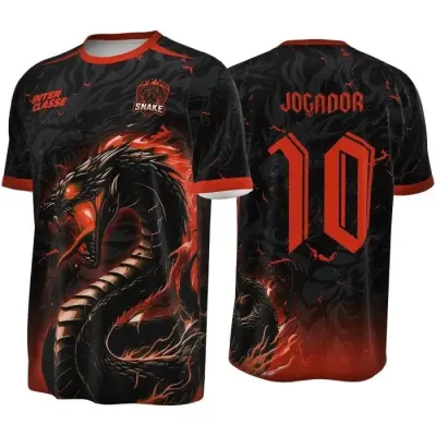 Camisa Interclasse Modelo 72 Dragão Negro - artesanato de JD PRINT 3D