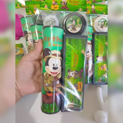 kit diversão lembrancinha (safari do Mickey) - artesanato de ateliê Rocha