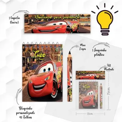 Bloquinho Unicórnio Personalizado - artesanato de Mi Papelaria Criativa