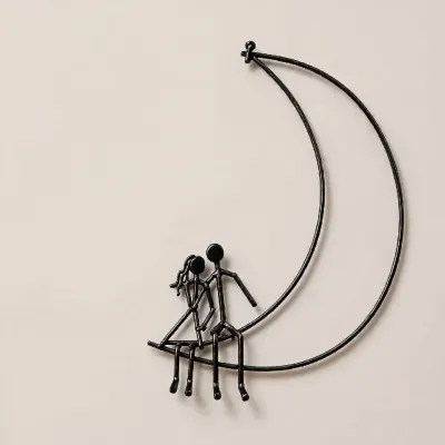 Romance a luz do luar - artesanato de AmorimArteferro