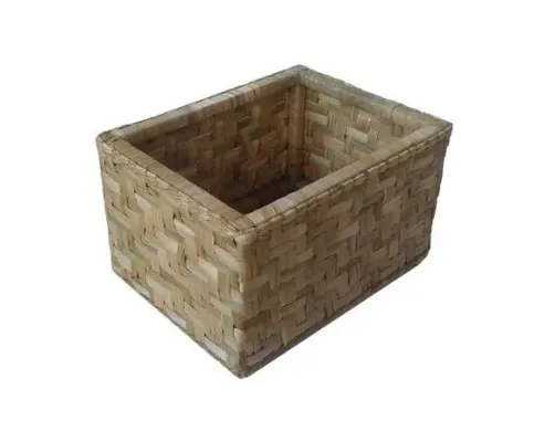 Kit 5 Cestos Taboa Natural - artesanato de Mundo Urbano