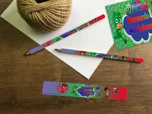 Lápis Personalizado - artesanato de Mi Papelaria Criativa