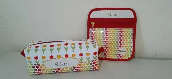 Kit Estojo Box e case porta máscaras - artesanato de Innovare Studio