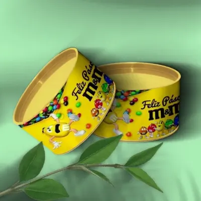 Tubo Lata - M&m Personalizada - artesanato de Mi Papelaria Criativa
