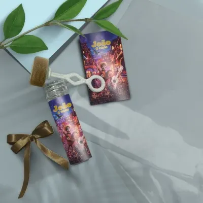 Bolha de Sabão - Viva a Vida É Uma Festa Personalizado - artesanato de Mi Papelaria Criativa