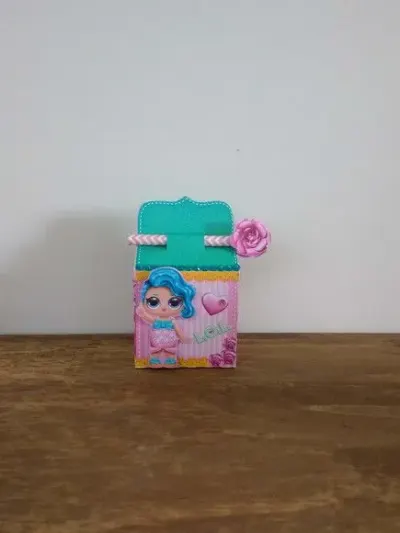 Caixa Canudo Lol Surprise - artesanato de Fina Essência Papelaria Personalizada