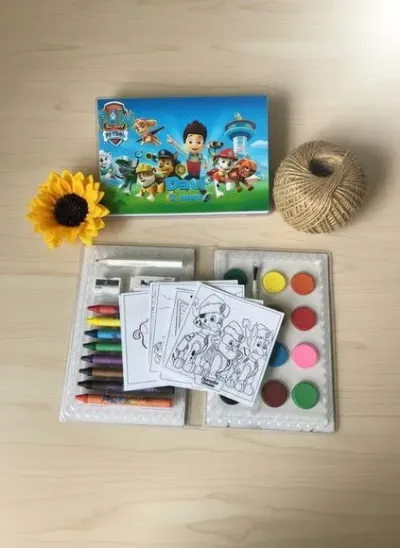 Estojo de Pintura - Patrulha Canina Personalizado - artesanato de Mi Papelaria Criativa