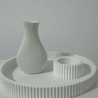 conjunto de Decoração japandi1 - artesanato de Milideiasjp