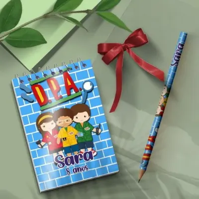 Bloquinho - Dpa Personalizado - artesanato de Mi Papelaria Criativa