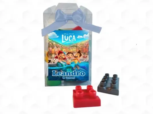 Bloco de Montar Luca Personalizada - artesanato de creativitybynina