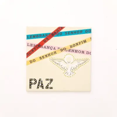 Quadrinho da Paz - artesanato de Estudio Bananeira