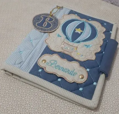 Capa pra caderneta de vacinas - artesanato de Ateliê cantinho do bebê