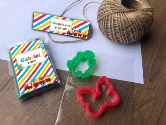 Massinha Modelar Brinquedos Personalizada - artesanato de Mi Papelaria Criativa