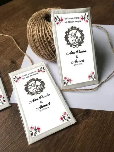Lagrima de Alegria Personalizada - artesanato de creativitybynina