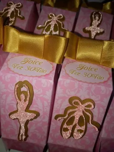 Caixa Bailarina Luxo Mini - artesanato de PAPCRIE
