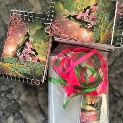 Bloquinho Wicked Personalizado - artesanato de Artmanha Lembrancinhas