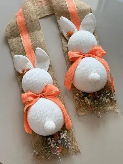 Decoração para Páscoa - Escapulário de Páscoa - artesanato de edeatelier