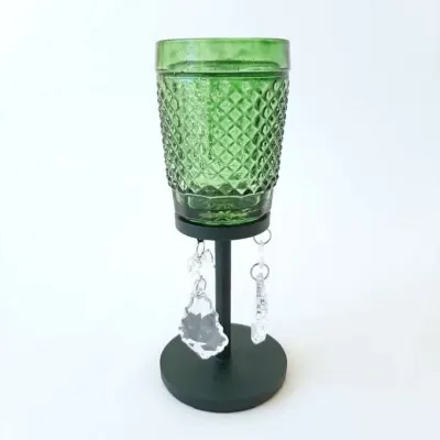 Castiçal Bico de Jaca MVD - artesanato de Estudio Bananeira