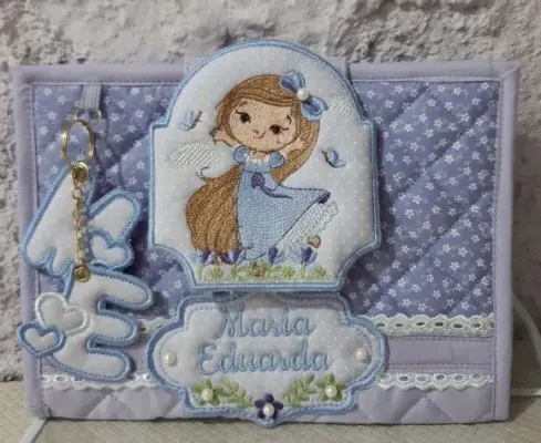Capa pra caderneta de vacinas - artesanato de Ateliê cantinho do bebê