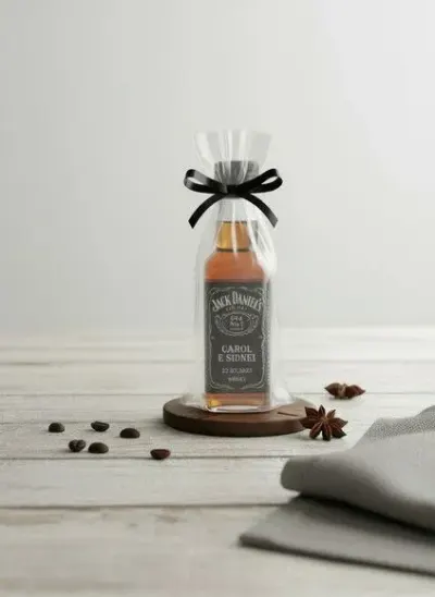Garrafinha - 20ml Personalizada - artesanato de Mi Papelaria Criativa